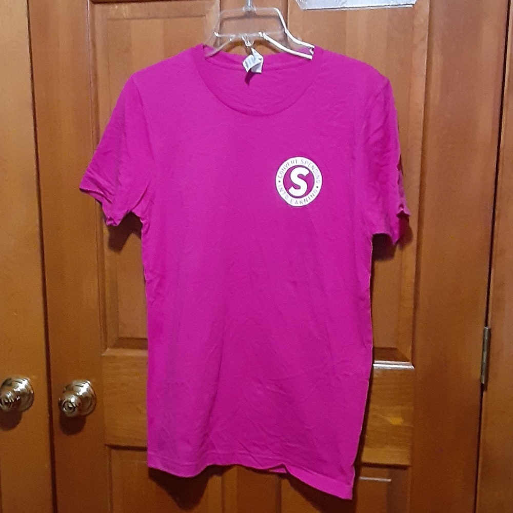 Bella Canvas Hot Pink Shop.com Graphic Tee